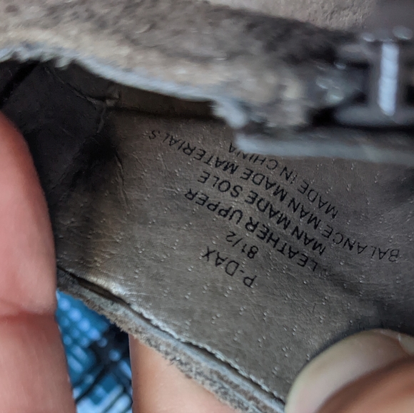 STEVE MADDEN P-Dax taupe suede platform heeled ankle booties - Picture 11 of 16